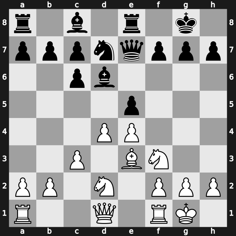 19. European Teams 2013 – Round 3.6 – Almasi, Zoltan – 1-0 – Korneev, Oleg – G119