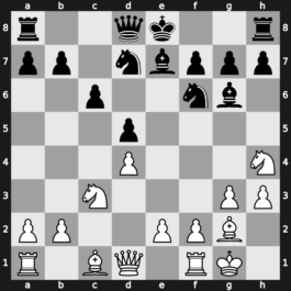19. European Teams 2013 – Round 5.1 – Vachier-Lagrave, Maxime – 1/2-1/2 – Balogh Urbina, Carlos Alfonso – G169
