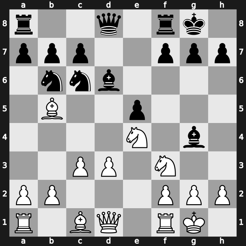 19. European Teams 2013 – Round 8.14 – Vallejo Pons, Francisco – 1/2-1/2 – Ragger, Markus – G281