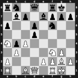 19. European Teams 2013 – Round 9.4 – Erdos, Viktor – 1-0 – Zhigalko, Sergei – G323