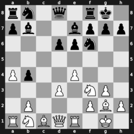 SportAccord Basque Men 2013 – Round 4.1 – Vachier-Lagrave, Maxime – 1/2-1/2 – Leko, Peter – G55