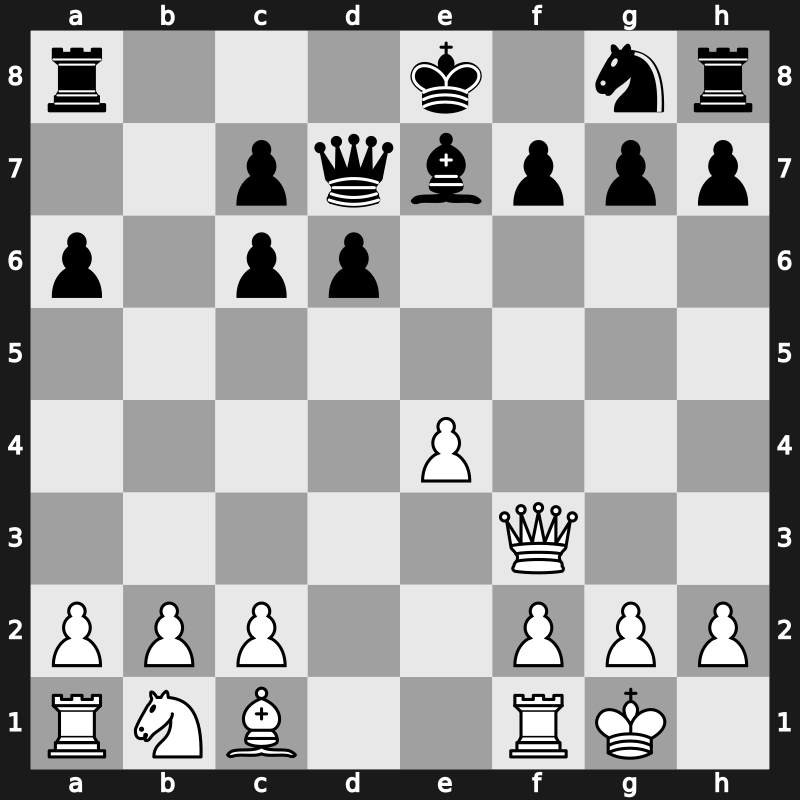 1. FIDE Grand Prix London 2012 – Round 10 – Dominguez Perez, Leinier – 1/2-1/2 – Ivanchuk, Vasyl – G11
