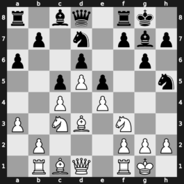 40. Olympiad Open 2012 – Round 5.39 – Alfaro, William – 0-1 – Vajda, Levente – G335
