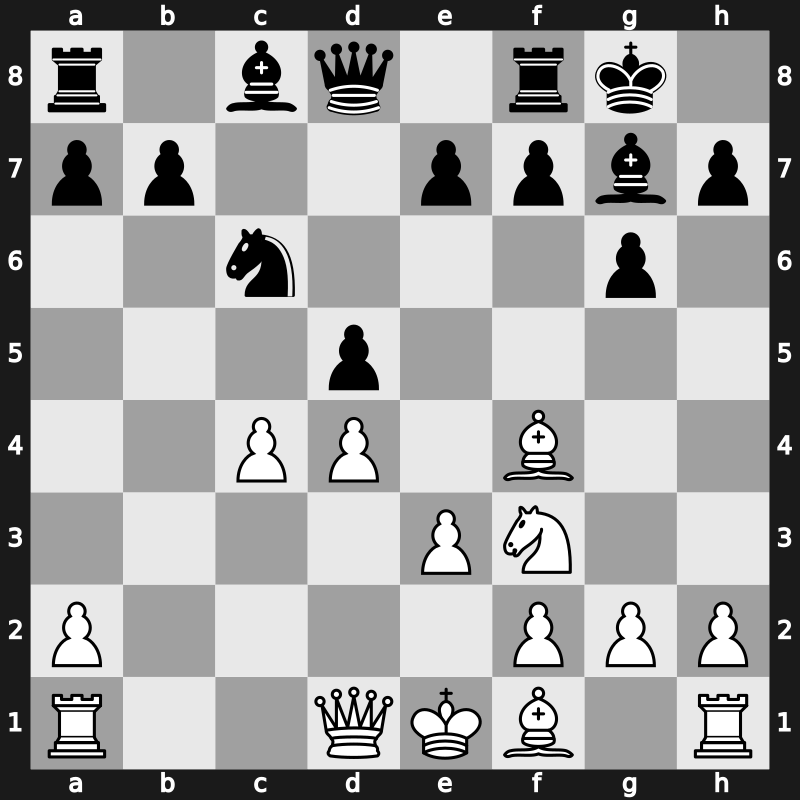 45. Biel GM 2012 – Round 6 – Nakamura, Hikaru – 1/2-1/2 – Carlsen, Magnus – G17
