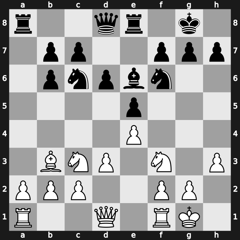3. London Chess Classic 2011 – Round 9 – Short, Nigel D – 1/2-1/2 – Carlsen, Magnus – G30