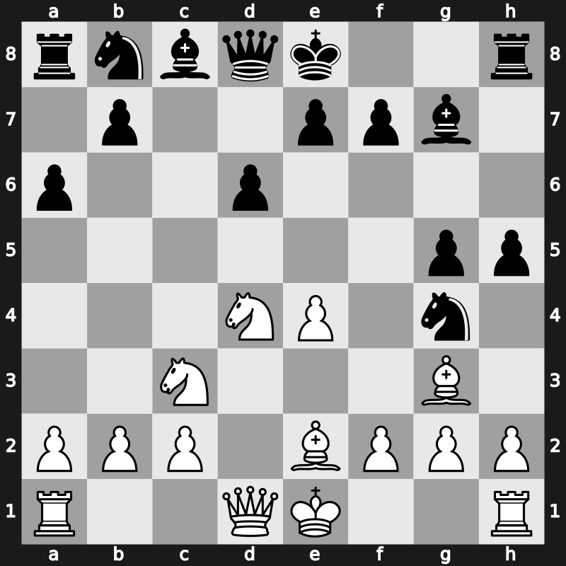 73. Tata Steel GMA 2011 – Round 8 – Shirov, Alexei – 1-0 – Grischuk, Alexander – G40