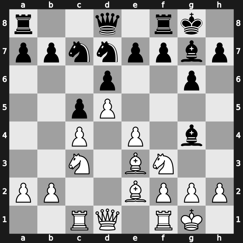 19. Amber Blindfold 2010 – Round 4 – Gelfand, Boris – 1-0 – Kramnik, Vladimir – G12