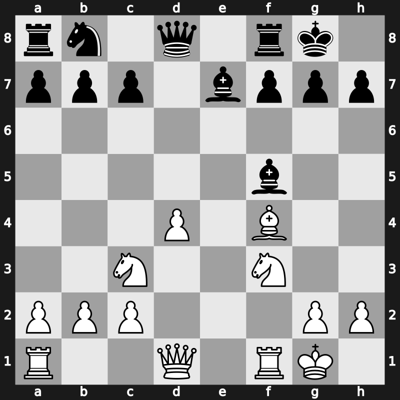 4. Kings Tournament 2010 – Round 4 – Carlsen, Magnus – 1-0 – Wang, Yue(SH) – G11