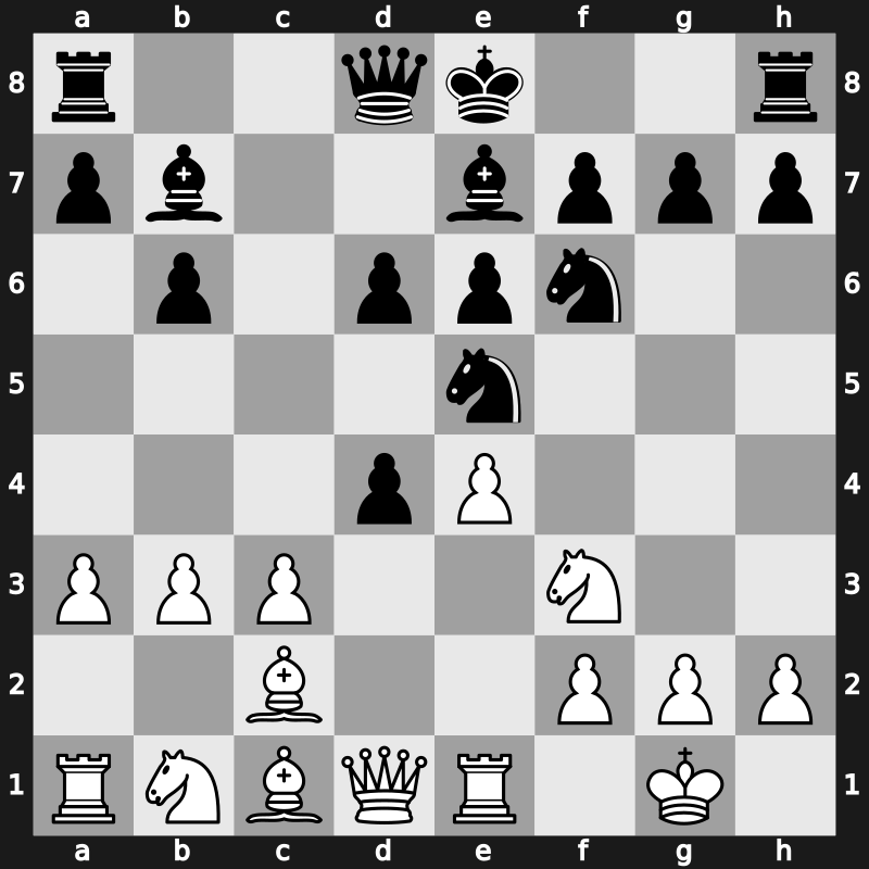 6. World Blitz 2010 – Round 12.1 – Carlsen, Magnus – 0-1 – Grachev, Boris – G77