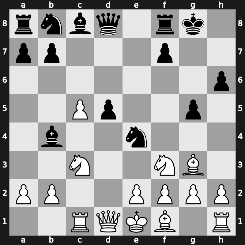 Amber-rapid 19th 2010 – Round 5 – Ponomariov, Ruslan – 0-1 – Kramnik, Vladimir – G13