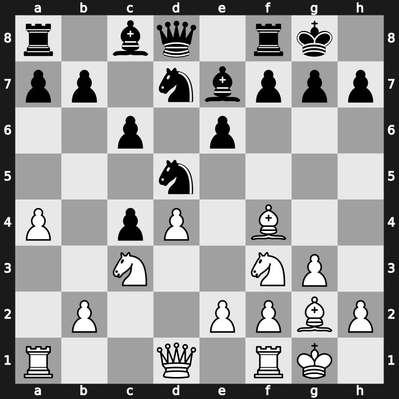 Corus A 2010 – Round 6 – Dominguez Perez, Leinier – 1-0 – Tiviakov, Sergei – G36