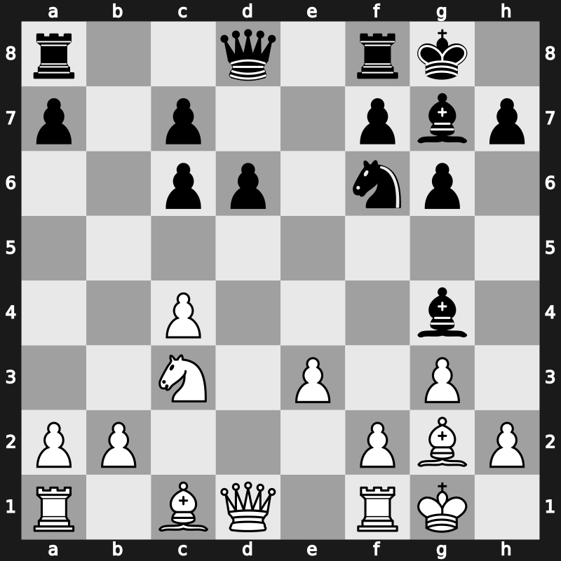 FIDE GP 2010 – Round 9 – Wang, Yue(SH) – 1/2-1/2 – Svidler, Peter – G55