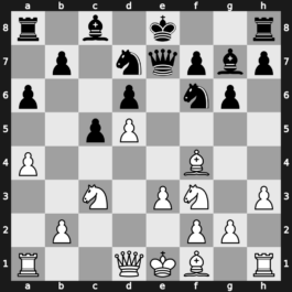 18. Amber Blindfold 2009 – Round 11 – Karjakin, Sergey – 1-0 – Ivanchuk, Vasyl – G26