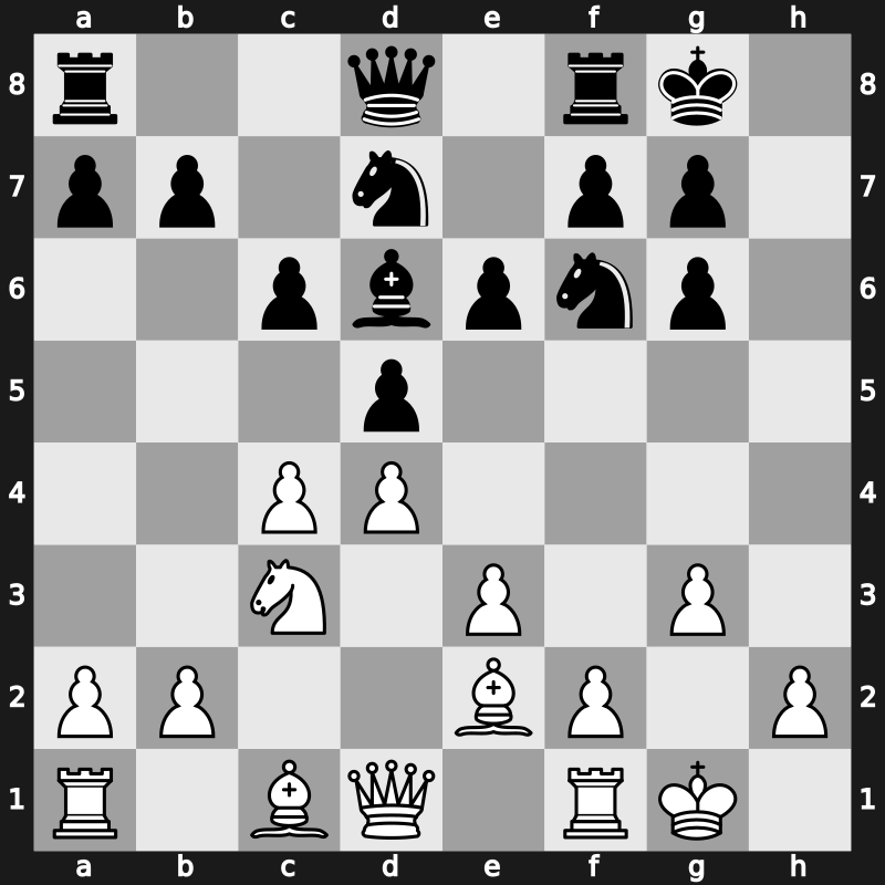 4. FIDE GP 2009 – Round 13 – Eljanov, Pavel – 0-1 – Akopian, Vladimir – G61