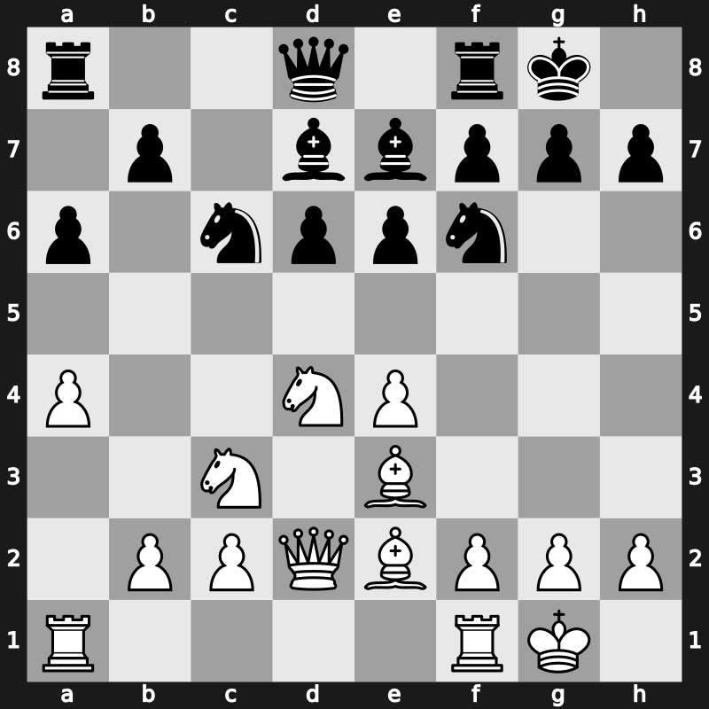Corus A 2009 – Round 13 – Kamsky, Gata – 1/2-1/2 – Movsesian, Sergei – G88