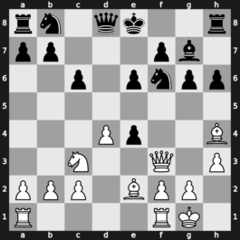 EU Team Ch (Men) 17th 2009 – Round 4 – Laznicka, Viktor – 1-0 – Berkes, Ferenc – G12
