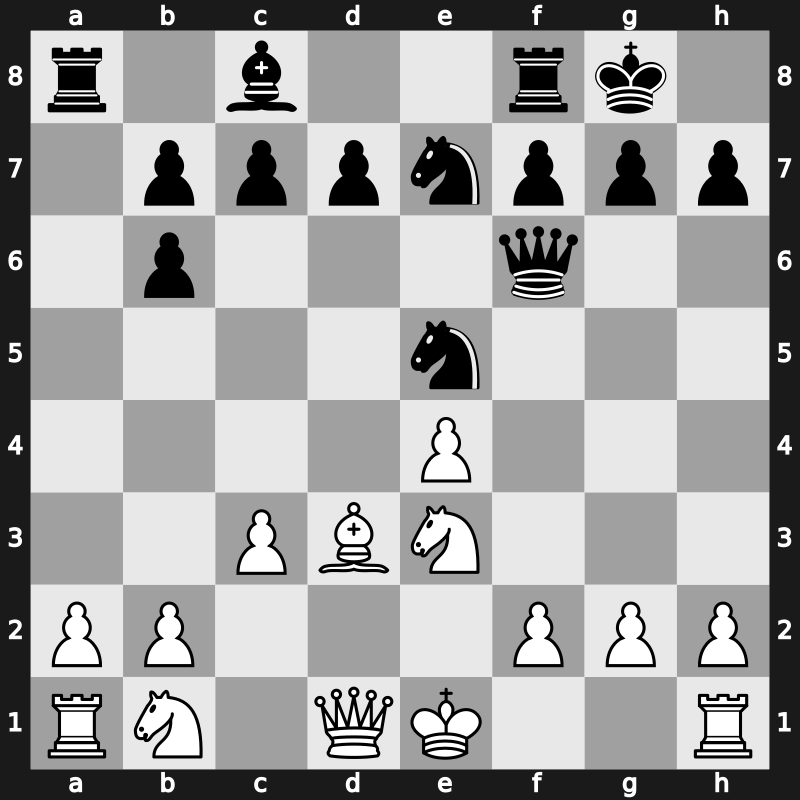 Amber Blindfold 2008 – Round 11 – Morozevich, Alexander – 1/2-1/2 – Carlsen, Magnus – G44