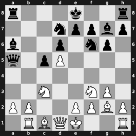 Corus A 2008 – Round 10 – Van Wely, Loek – 0-1 – Carlsen, Magnus – G63