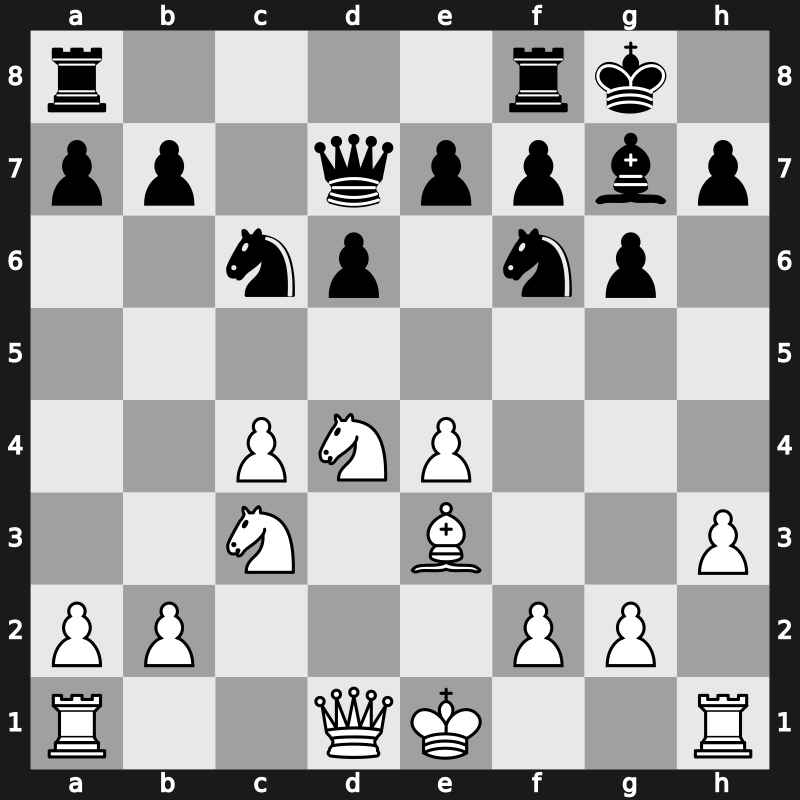 FIDE GP 2008 – Round 2 – Adams, Michael – 1-0 – Cheparinov, Ivan – G11