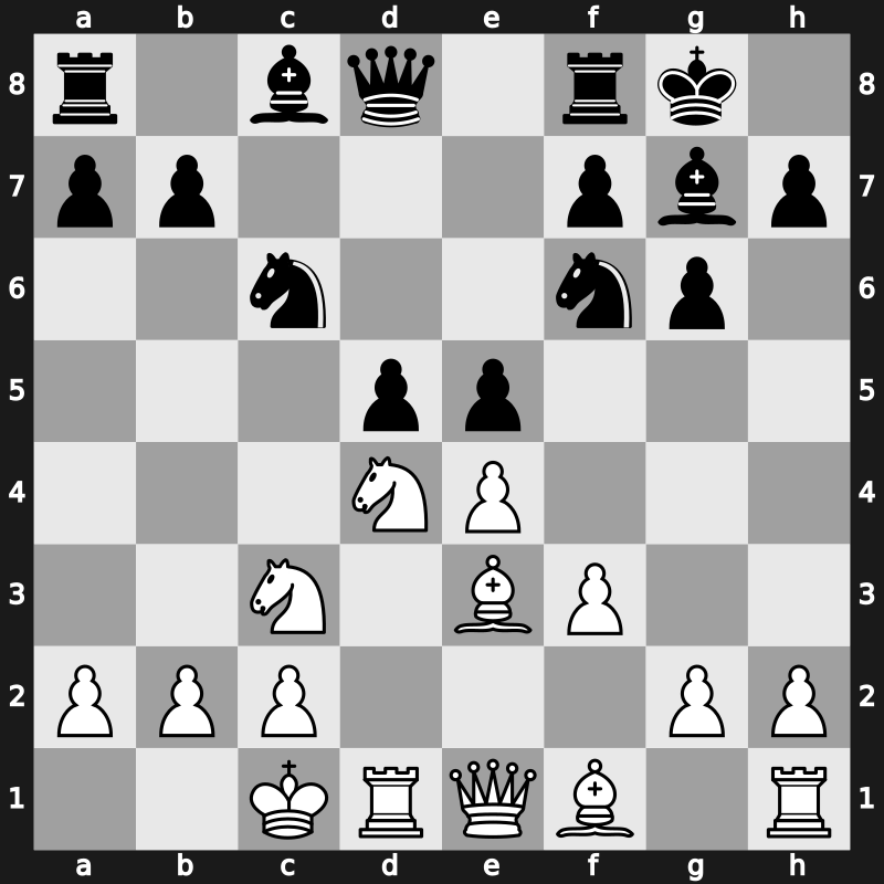 Rapid Match 2008 – Round 5 – Leko, Peter – 1/2-1/2 – Carlsen, Magnus – G4