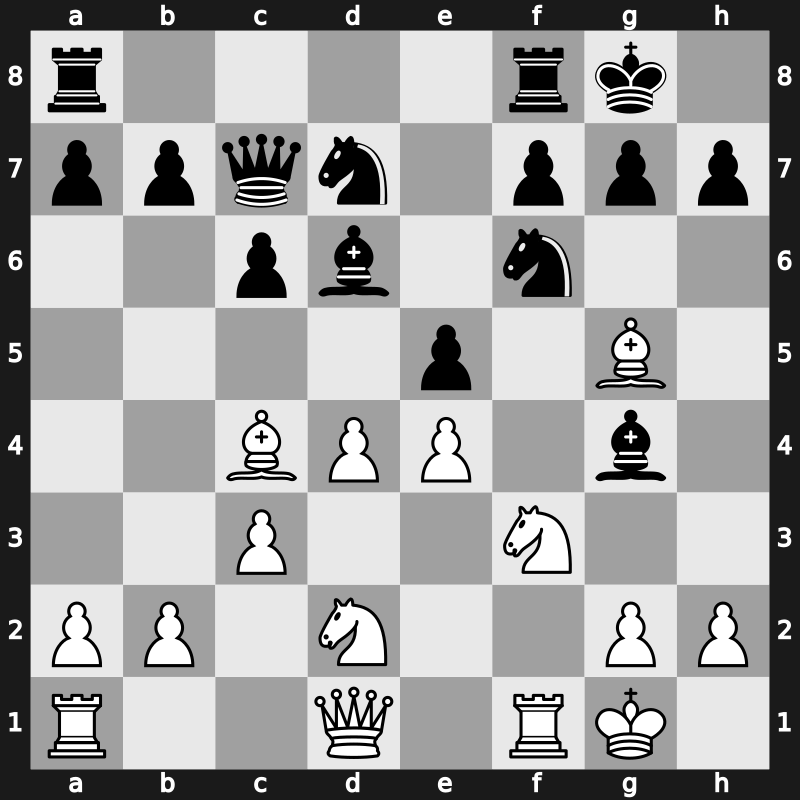 TCh-RUS 2008 – Round 11 – Timofeev, Artyom – 1-0 – Bareev, Evgeny – G305