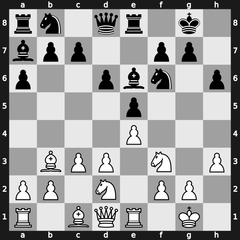 Tal Memorial Blitz 2008 – Round 9 – Movsesian, Sergei – 1-0 – Kramnik, Vladimir – G77