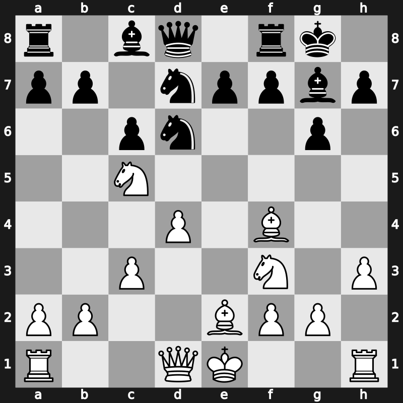 Tal Memorial Blitz 2008 – Round 15 – Leko, Peter – 1/2-1/2 – Kramnik, Vladimir – G124