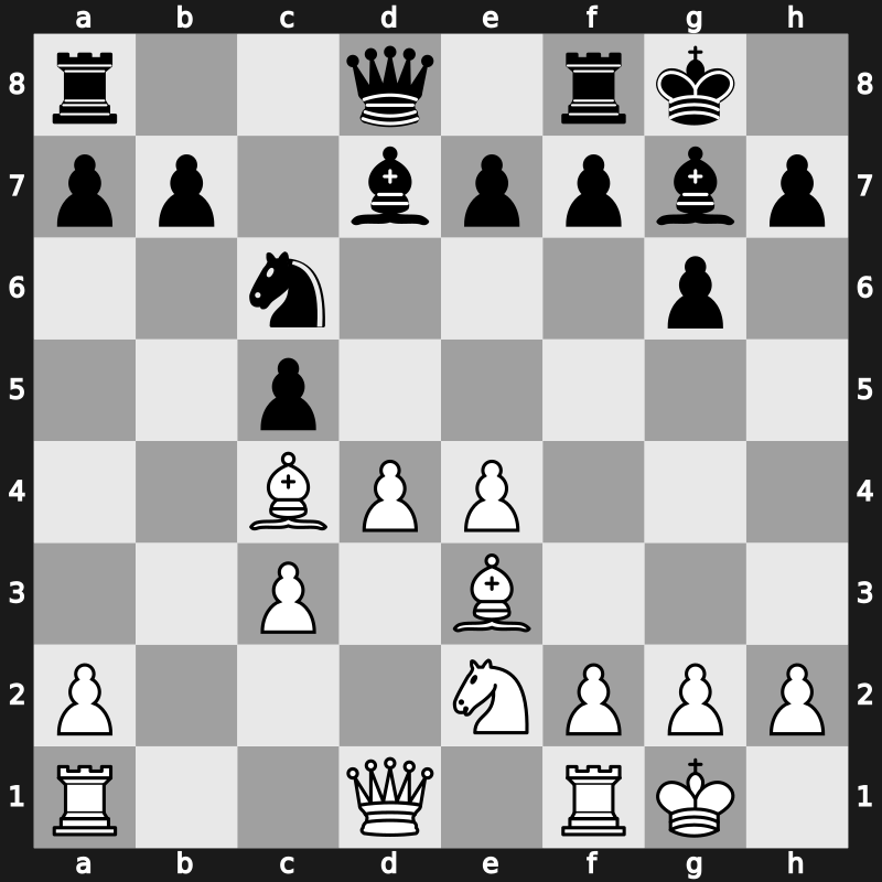Corus A 2007 – Round 2 – Carlsen, Magnus – 0-1 – Navara, David – G9
