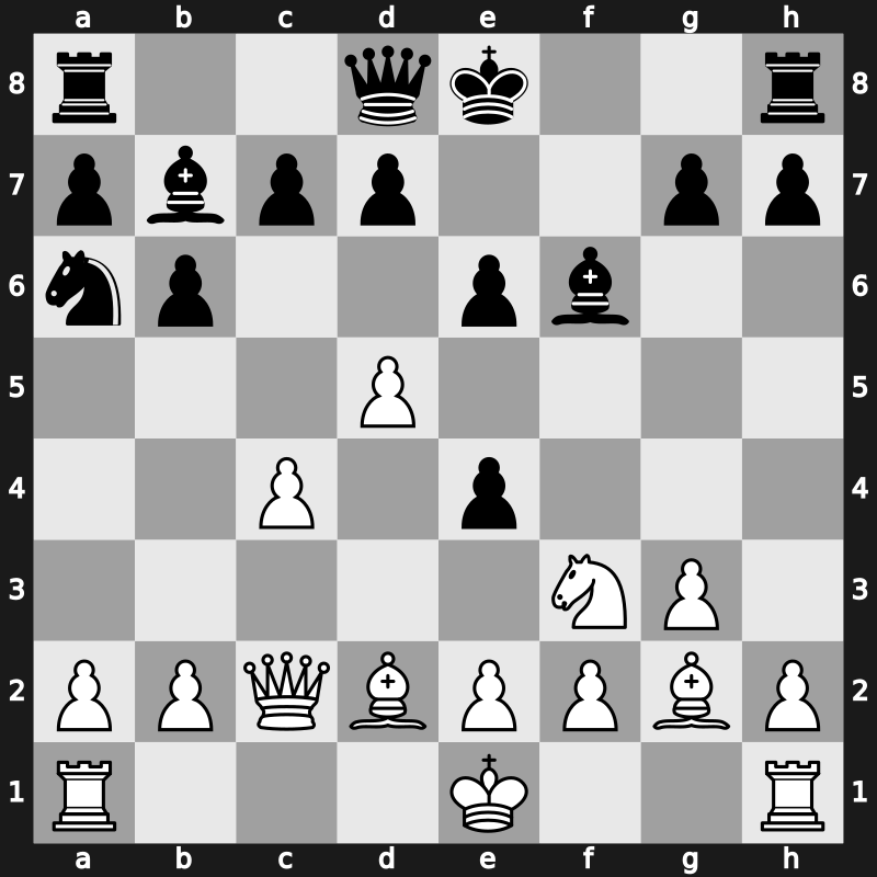 WCh 2007 – Round 8 – Aronian, Levon – 1/2-1/2 – Morozevich, Alexander – G20
