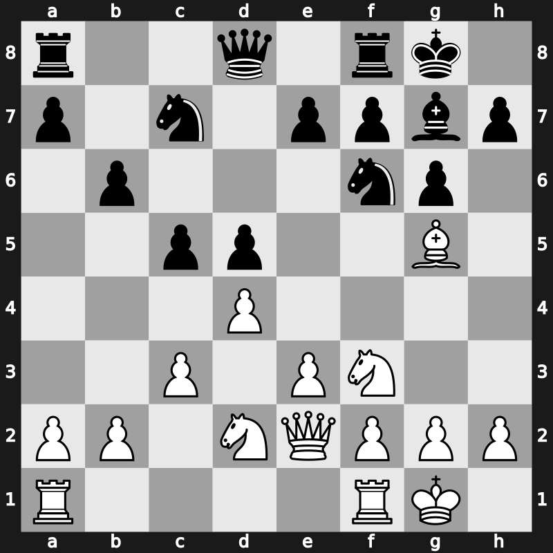 World Blitz 2007 – Round 18 – Kramnik, Vladimir – 1-0 – Ponomariov, Ruslan – G173