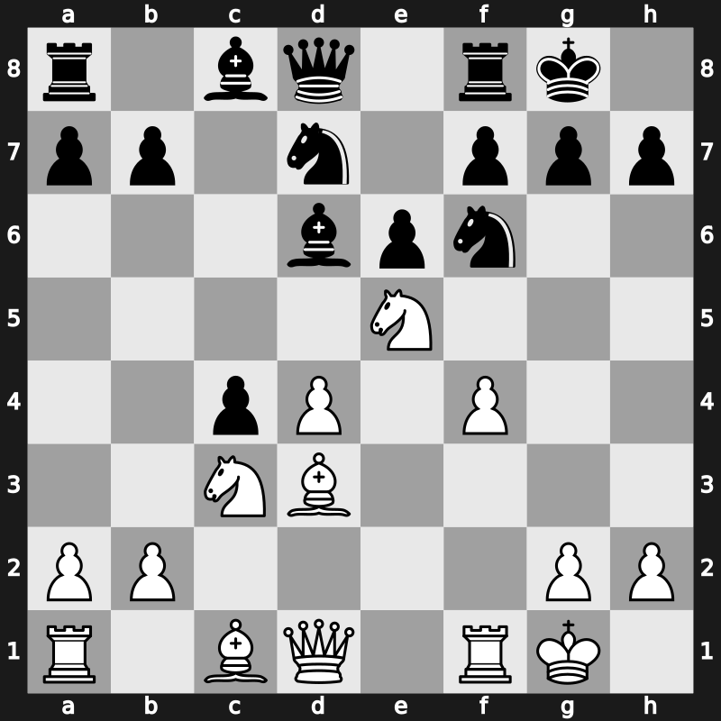World Blitz 2007 – Round 20 – Carlsen, Magnus – 0-1 – Anand, Viswanathan – G191