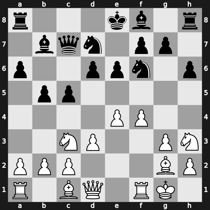 Moscow Superblitz 2006 – Round 21 – Morozevich, Alexander – 1-0 – Kobalia, Mikhail – G67