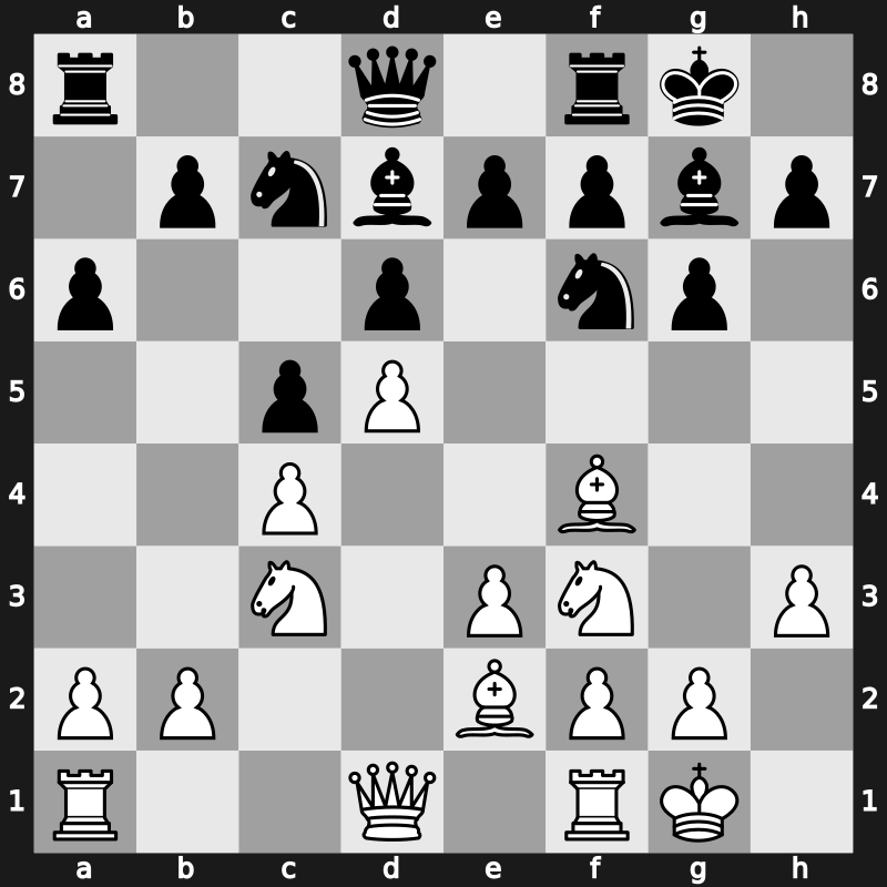 Reykjavik ISL, 22th Open 2006 – Round 9 – Svidler, Peter – 1-0 – Svidler, Peter – G37