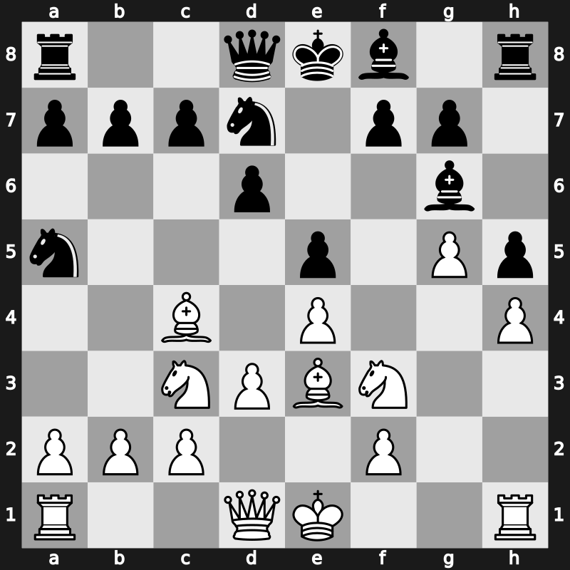 Reykjavik ISL, 22th Open 2006 – Round 9 – Svidler, Peter – 0-1 – Svidler, Peter – G47