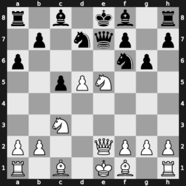 Turin ol (Men) 37th 2006 – Round 5 – Onischuk, Alexander – 1-0 – Pantsulaia, Levan – G61