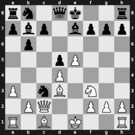 Turin ol (Men) 37th 2006 – Round 6 – Eljanov, Pavel – 1-0 – Sharbaf, Mohsen – G85