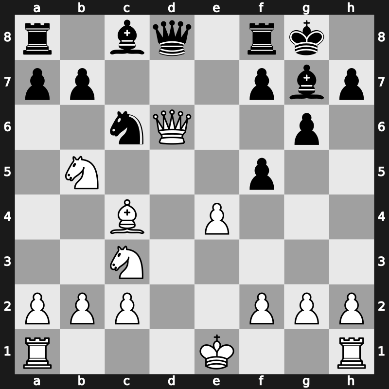 World Blitz 2006 – Round 5 – Carlsen, Magnus – 1-0 – Gurevich, Daniel – G30