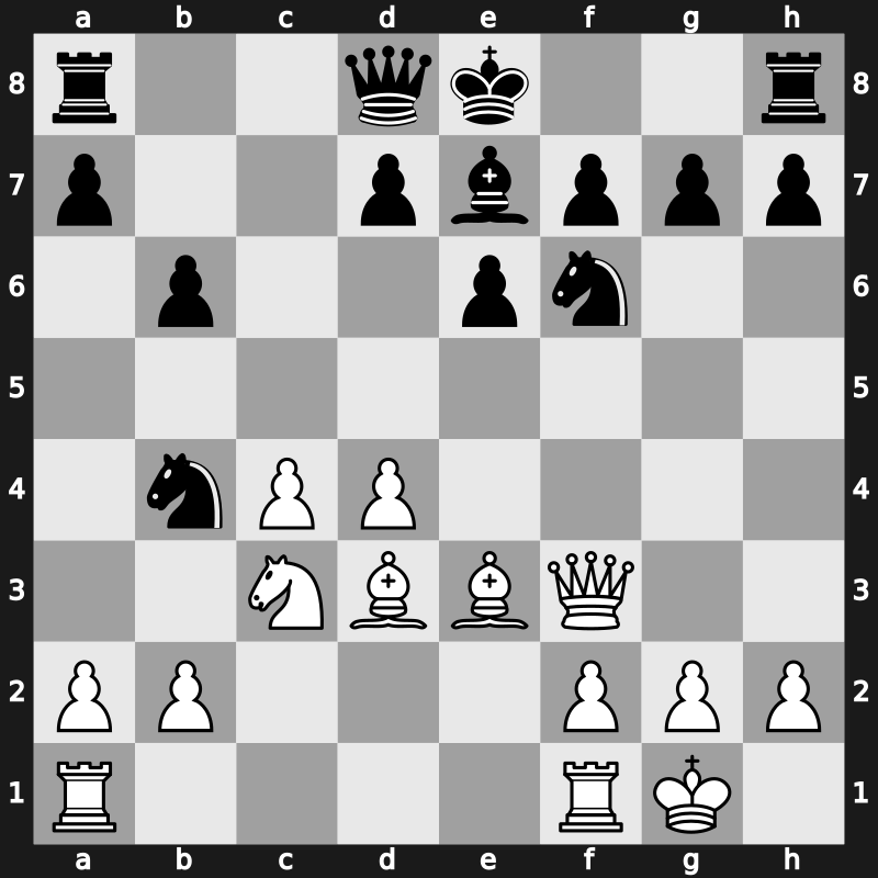 XIX Ciudad 2006 – Round 1.7 – Bruzon Batista, Lazaro – 1/2-1/2 – Anand, Viswanathan – G11