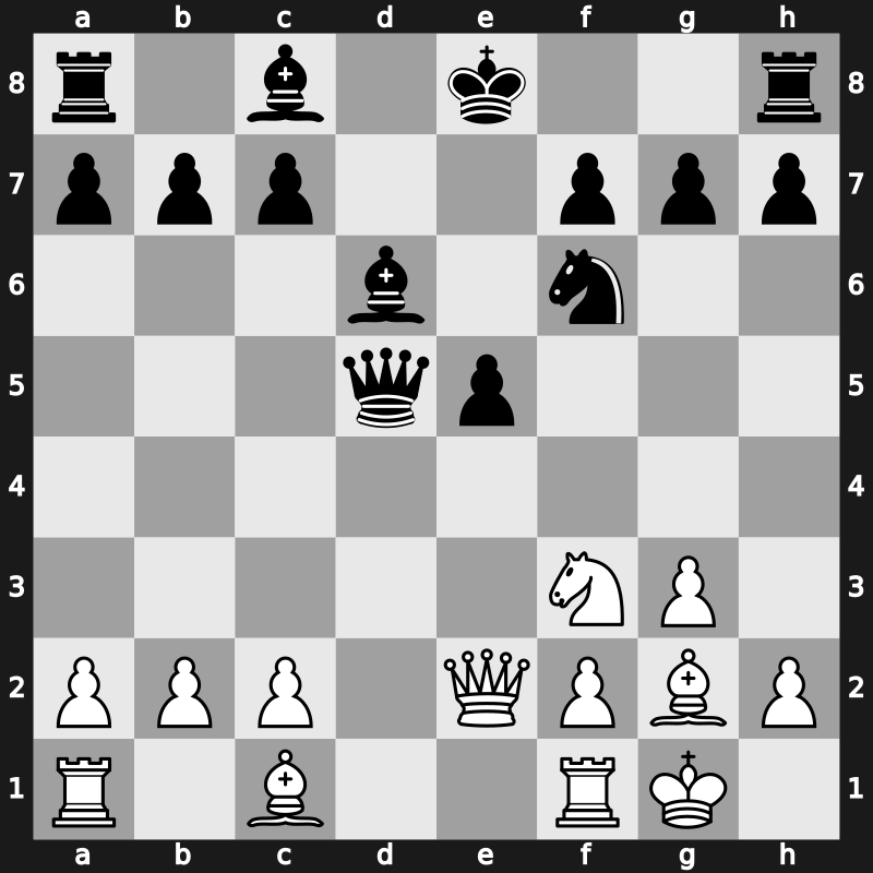 Amber-rapid 14th 2005 – Round 10 – Svidler, Peter – 1/2-1/2 – Anand, Viswanathan – G11