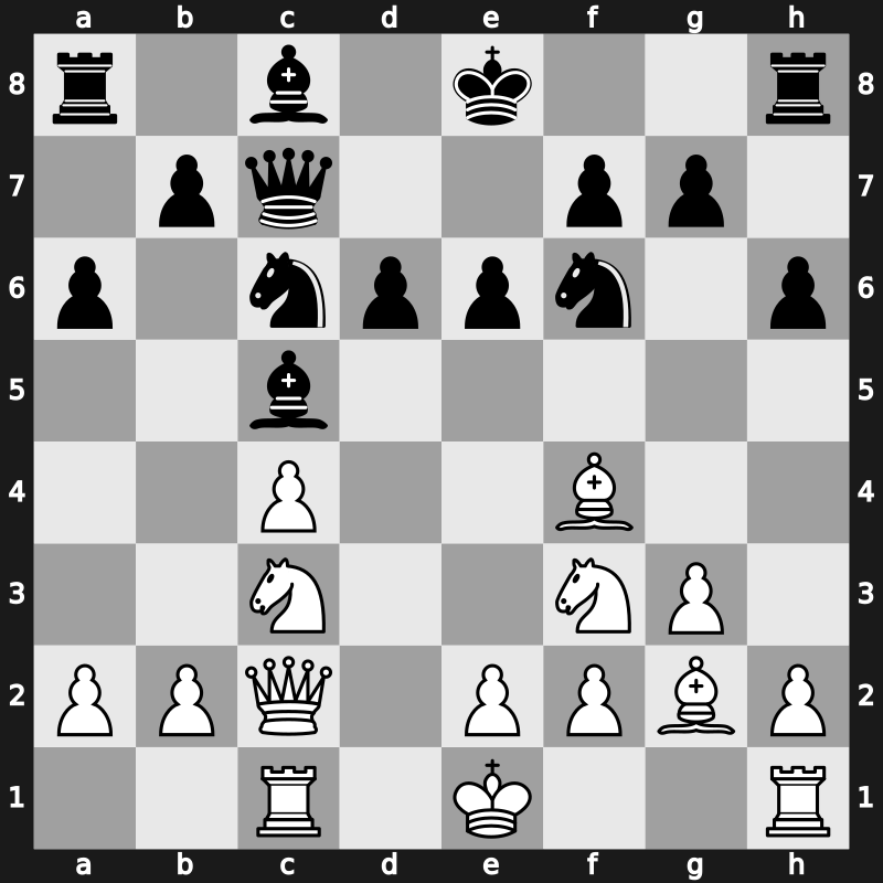 RUS Ch Superfinal 2005 – Round 7 – Bareev, Evgeny – 1-0 – Morozevich, Alexander – G35