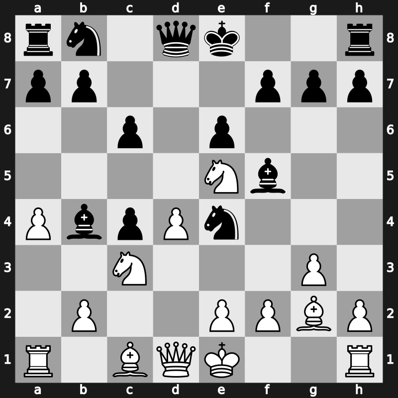 36. Olympiad 2004 – Round 8 – Dao, Thien Hai – 1-0 – Bagatelas Mosquera, Moises Aaron – G264