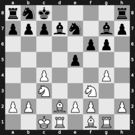 36. Olympiad 2004 – Round 11 – Nielsen, Peter Heine – 1/2-1/2 – Rogers, Ian – G376