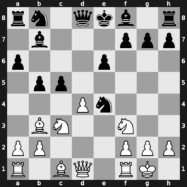 36. Olympiad 2004 – Round 11 – Miton, Kamil – 1-0 – Manik, Mikulas – G407