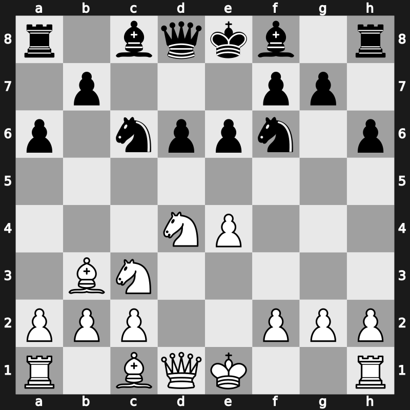 Amber Blindfold 2004 – Round 4 – Morozevich, Alexander – 1/2-1/2 – Kramnik, Vladimir – G14