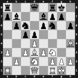 Amber-blindfold 13th 2004 – Round 7 – Van Wely, Loek – 1/2-1/2 – Leko, Peter – G19