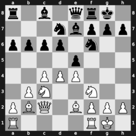 Amber Rapid 2003 – Round 9 – Bareev, Evgeny – 1-0 – Morozevich, Alexander – G19