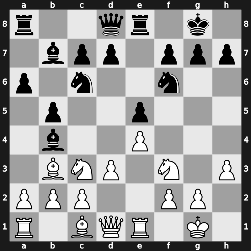 Amber-blindfold 12th 2003 – Round 6 – Leko, Peter – 1/2-1/2 – Ivanchuk, Vasyl – G14