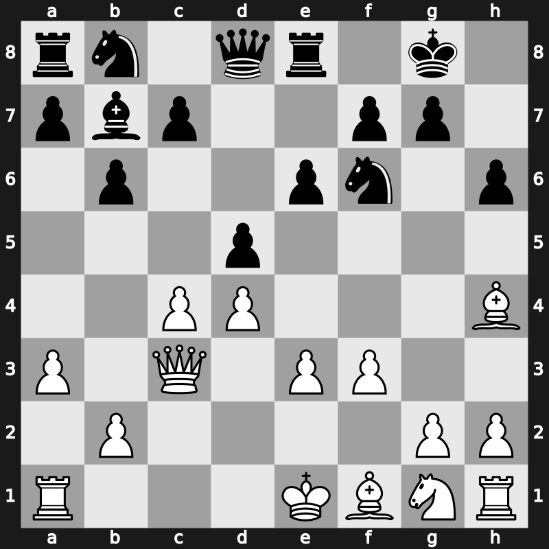 Amber-rapid 12th 2003 – Round 10 – Van Wely, Loek – 1/2-1/2 – Kramnik, Vladimir – G33