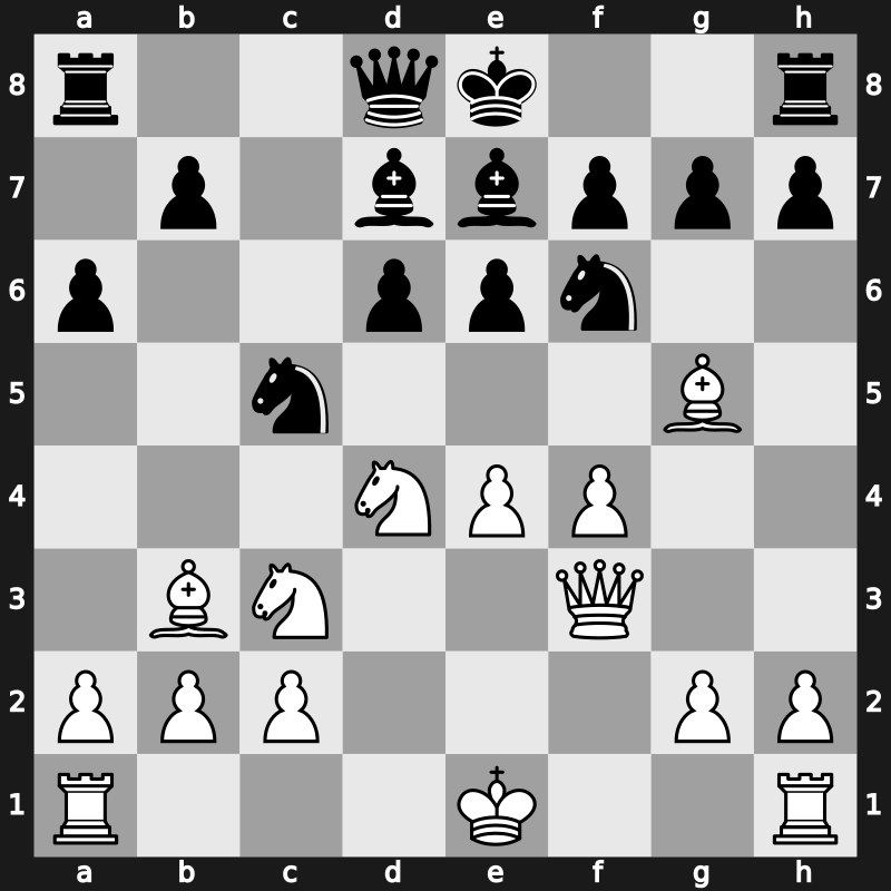 Amber Rapidplay 2002 – Round 7 – Morozevich, Alexander – 1-0 – Ljubojevic, Ljubomir – G28