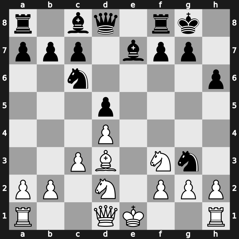 Amber Rapidplay 2002 – Round 7 – Kramnik, Vladimir – 0-1 – Bareev, Evgeny – G30